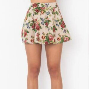 Akira Pleated Skater Skirt